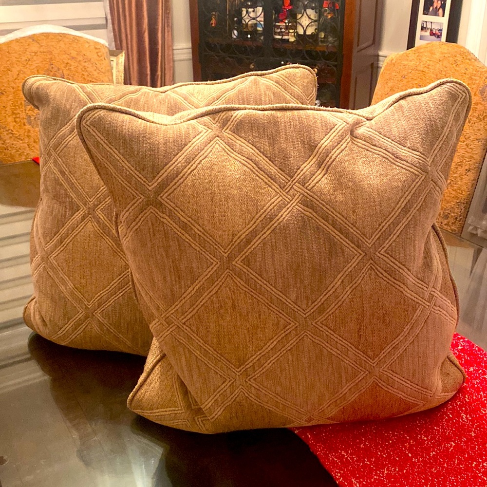 Large accent pillows 18 by 18